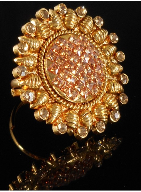 Designer Polki Finger Ring